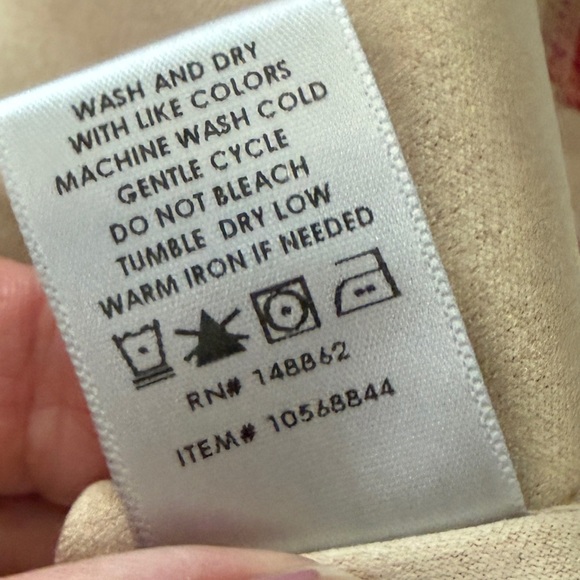 Torrid LoveSick Suede Floral Mini Button Front Skirt Pink Cream Plus Size 1 - Picture 9 of 9